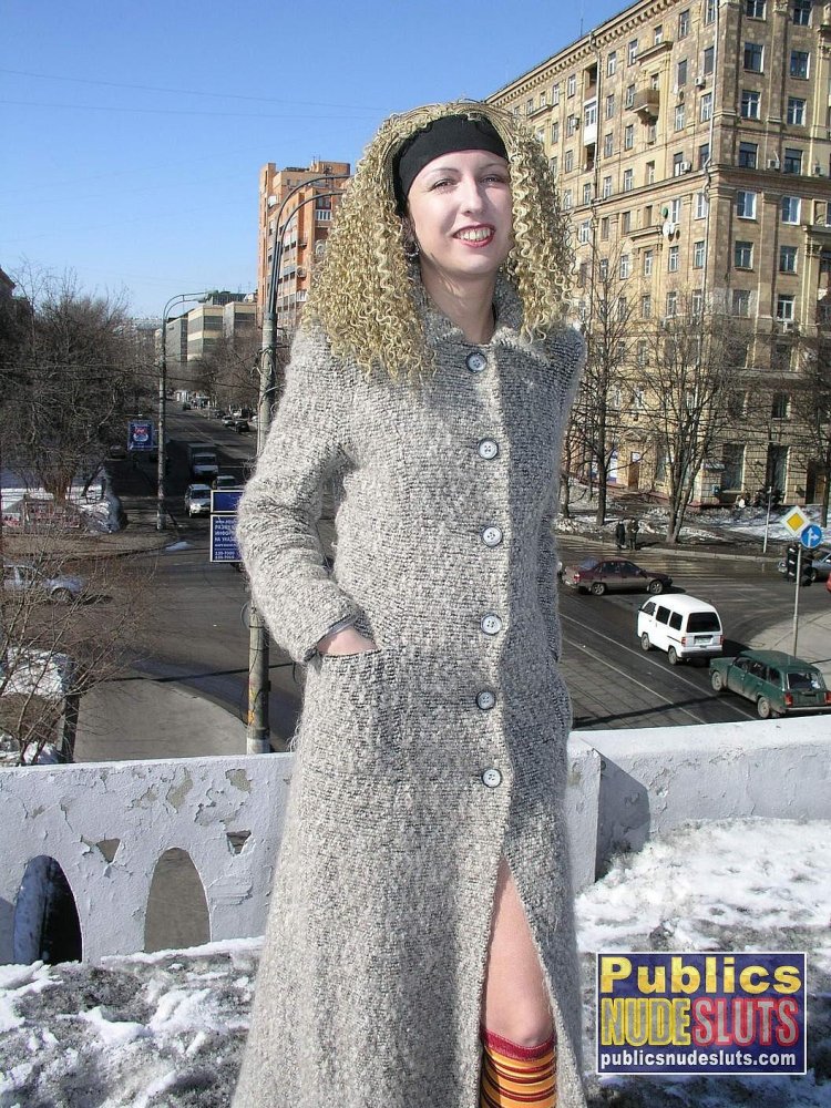 Knitted coat