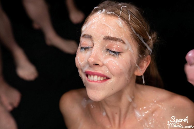 Spermomania tera link s sticky bukkake facial