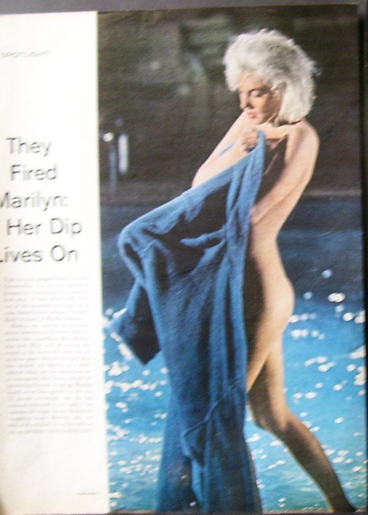 Last photo shoot Marilyn Monroe