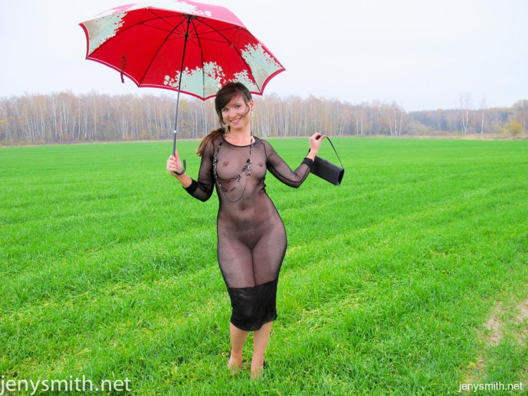 Girl with an umbrella