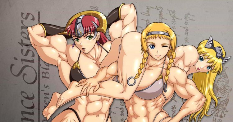 Muscular girl Hentai