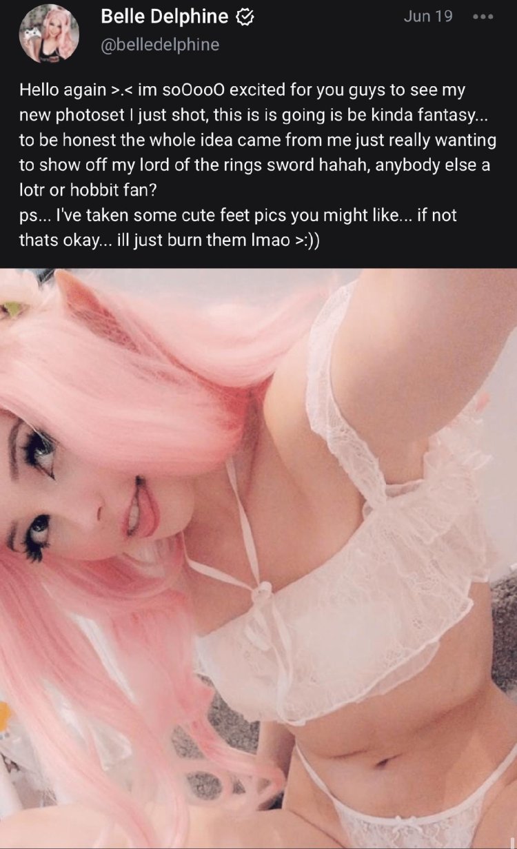 Belle delphine drain