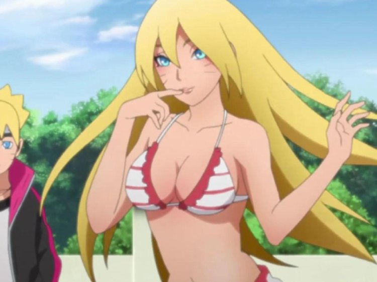 Naruto seduction technique in Boruto