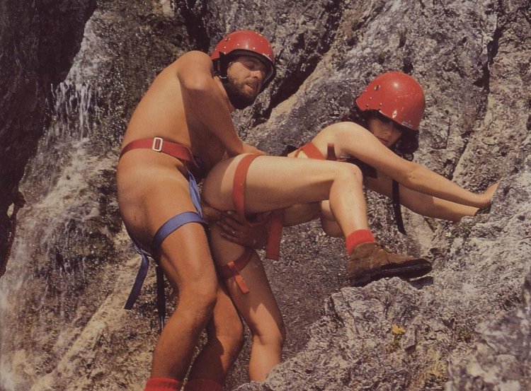 Female mountaineering