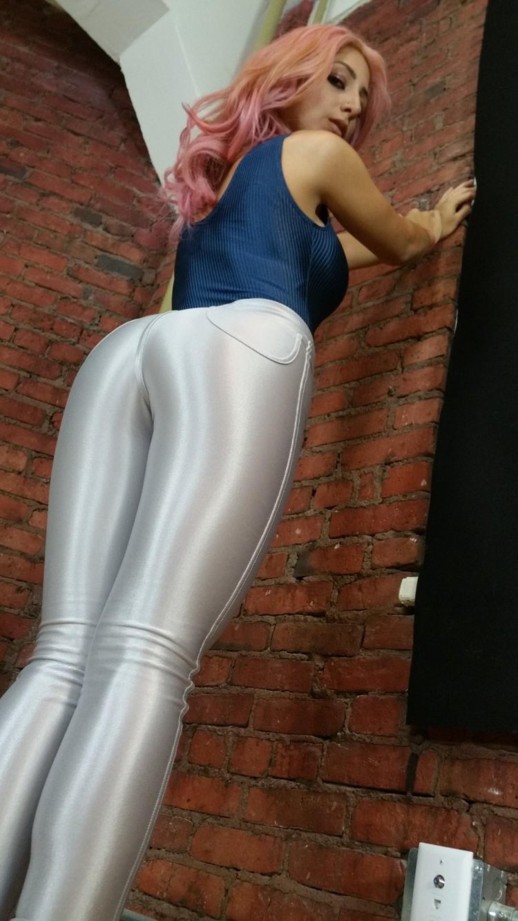 Judge leggings of artificial leather women