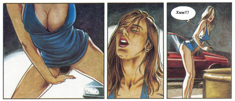 Comics for adult adventure Elena