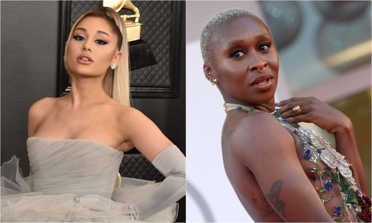 Ariana Grande and Cynthia Erivo
