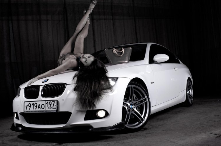 Bmw M E and girl