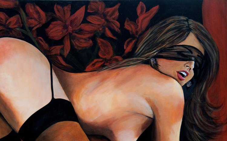 Porn paintings oil