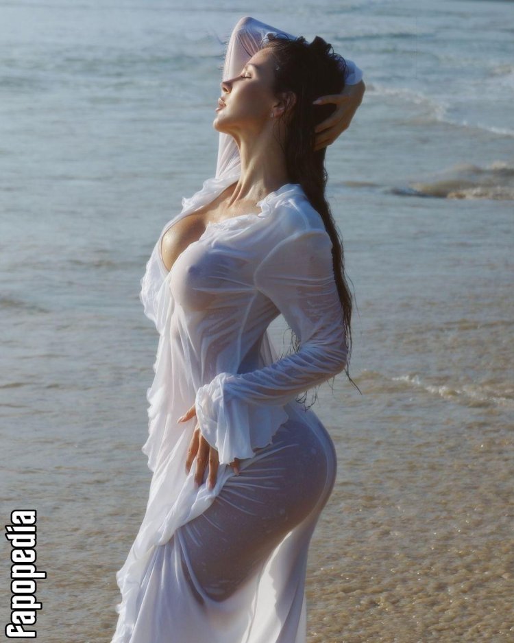 Beautiful girls in transparent