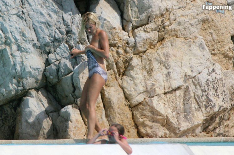 Sienna Miller in a swimsuit
