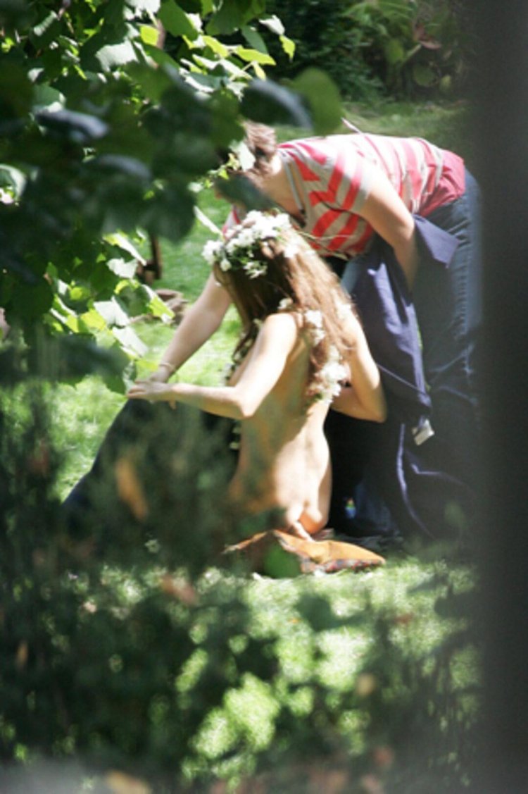 Photo shoot on Ivan Kupala