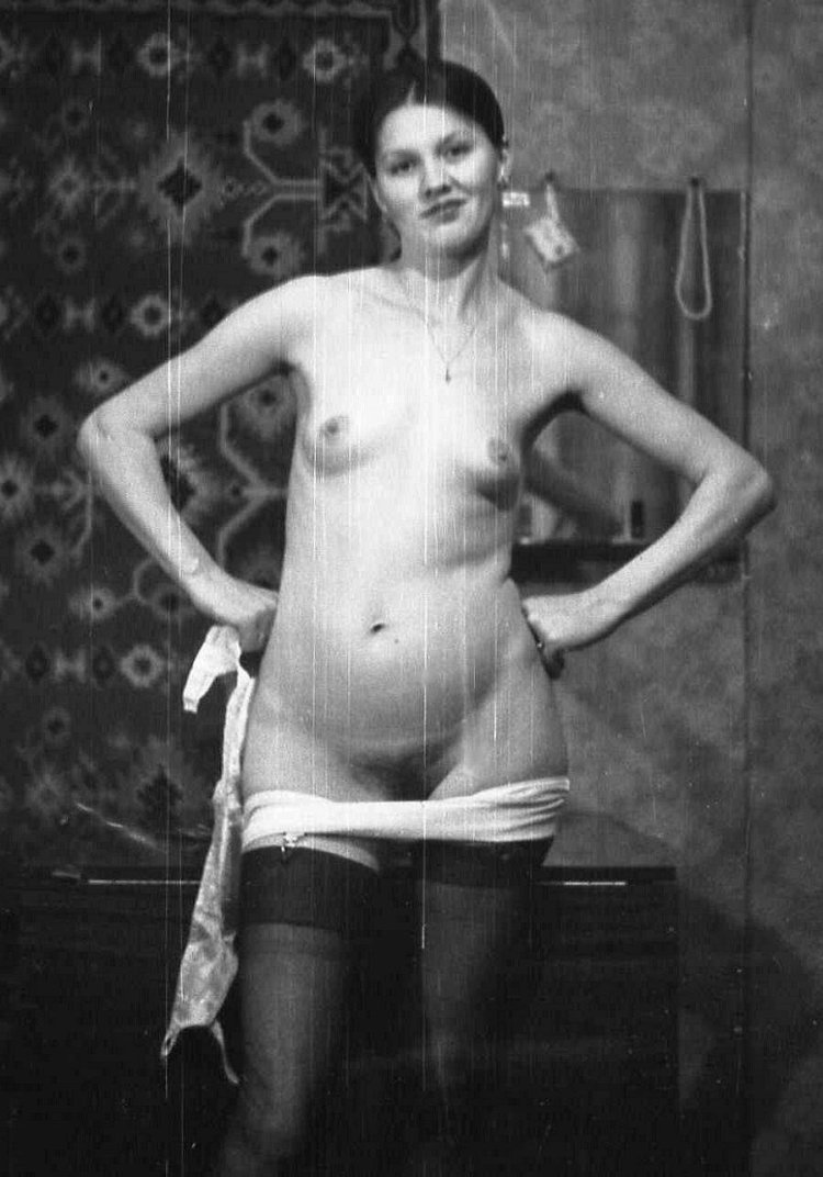 Naked Soviet woman