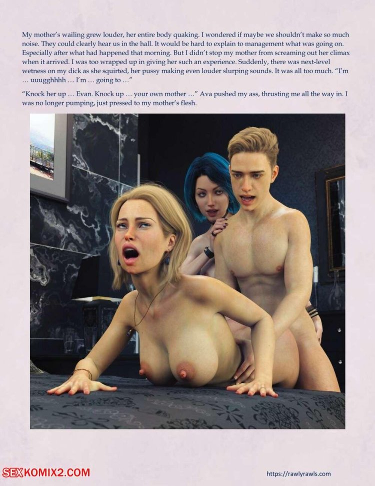 Porn comic book in Russian