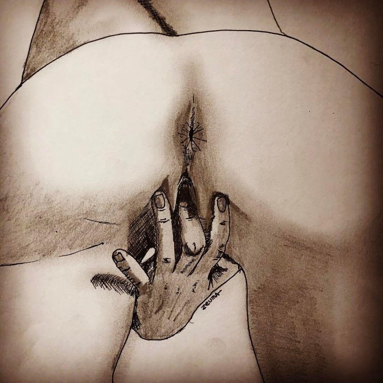Beautiful vagina drawing