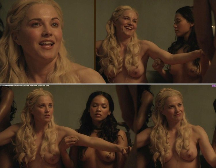 Lucy Lawless Spartak Blood and Sand naked