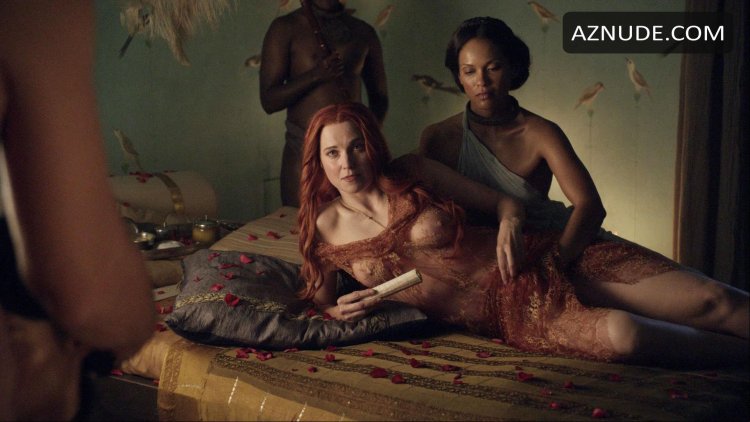 Lucy Lawless Spartak Erotic scenes