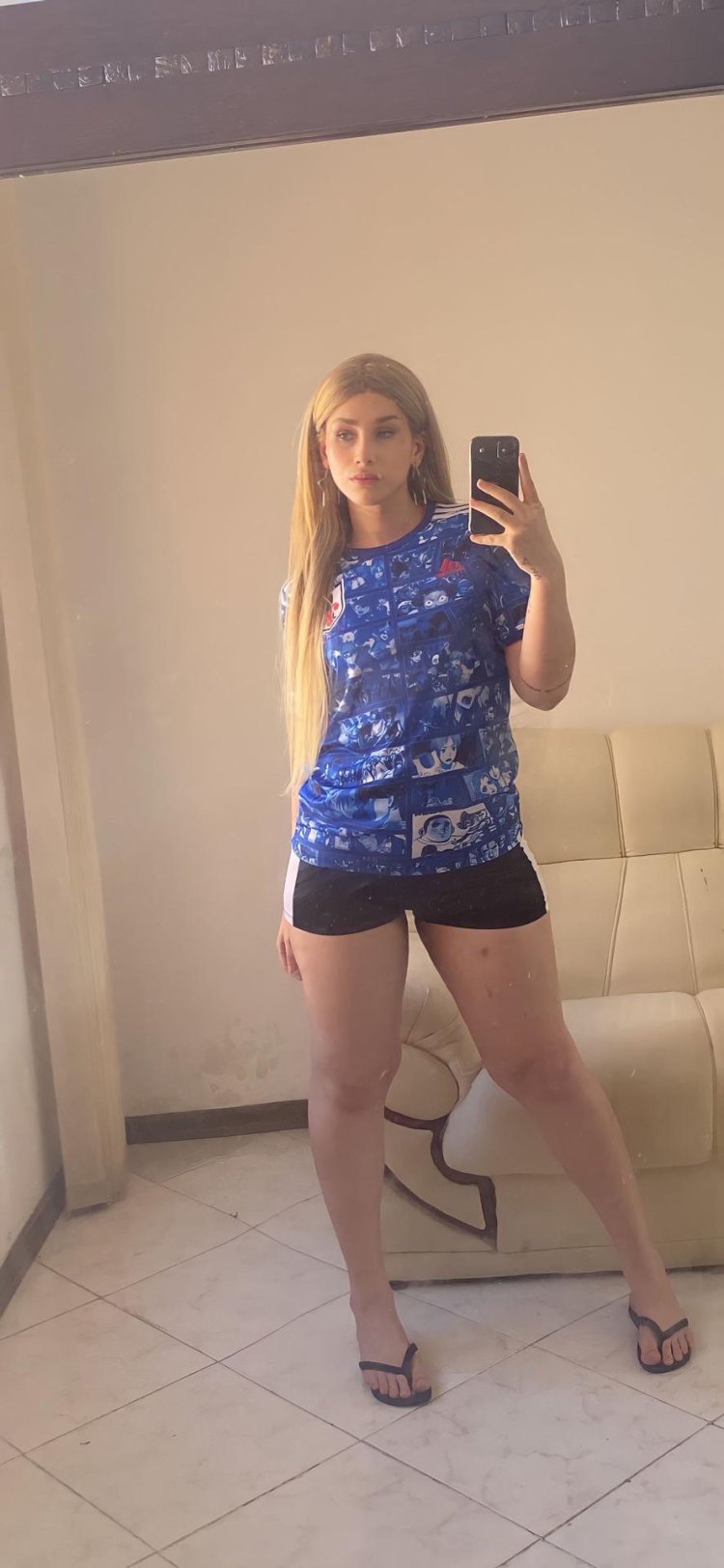 Capri shorts
