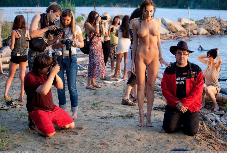 Neptune day in Koktebel Naked