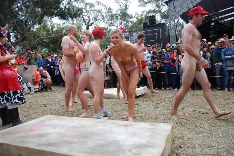 Festival of naked men