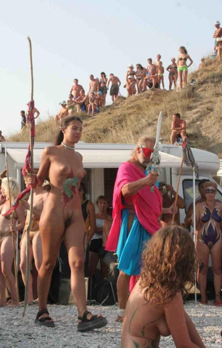 Feast of Neptune in Koktebel Naked