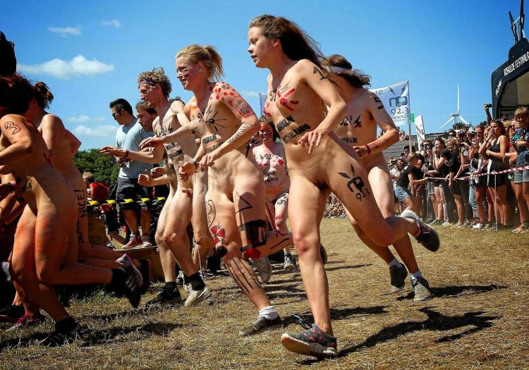 Festival of naked women