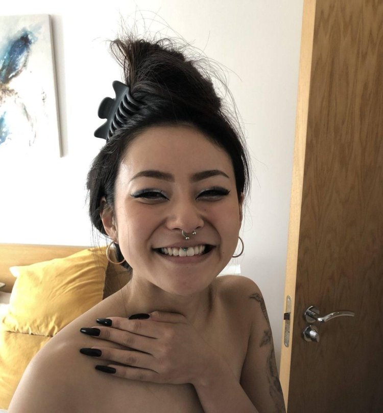 A woman with tattoos