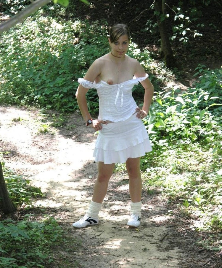 Exhibitionists on the street