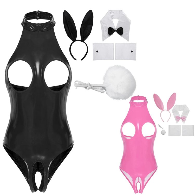 Latex costume bunny