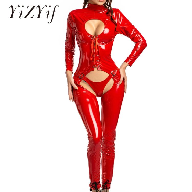 Leather overalls BDSM