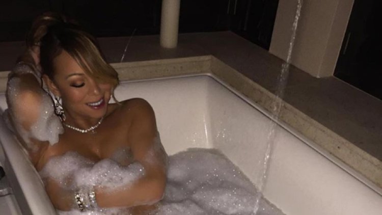 Mayrai Carey in Bathroom