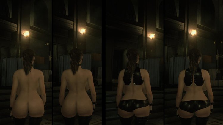 Resident 2 remake Claire Mod Nud
