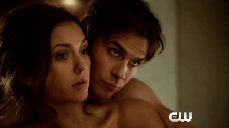 Damon Salvatore and Elena Passion