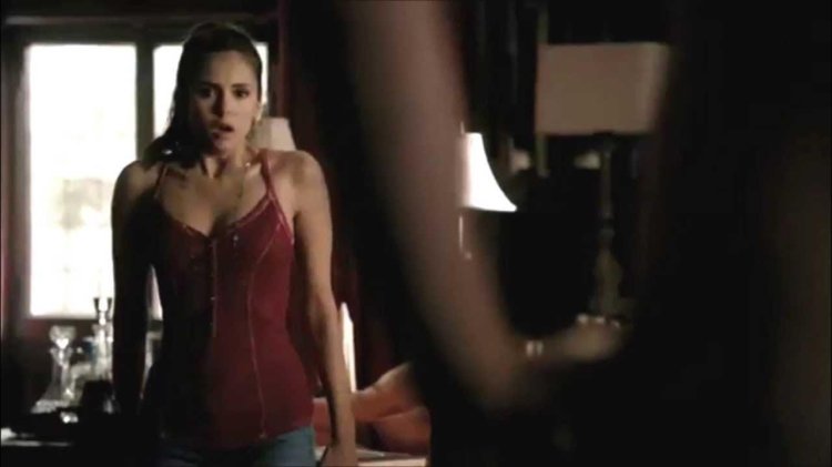 Elena Gilbert in Lower underwear