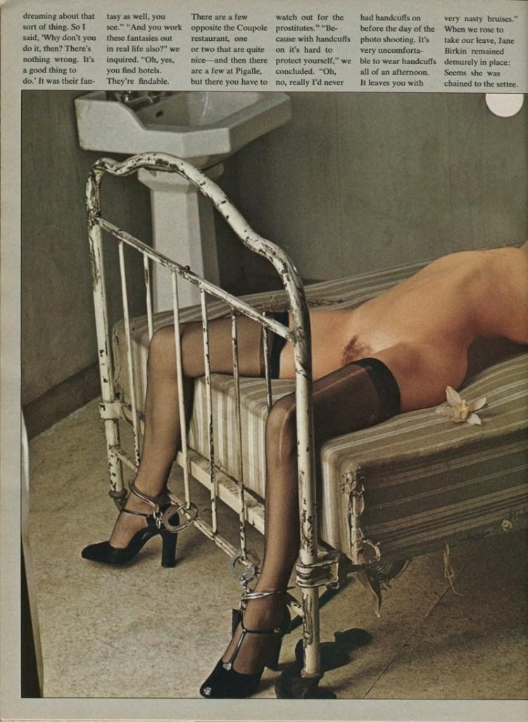 Jane Mallori Birkin Nude