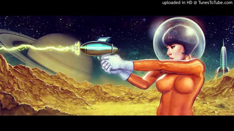 Naked on a spaceship