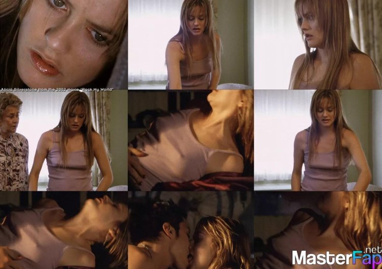 Alicia Silverstone naked in the cinema