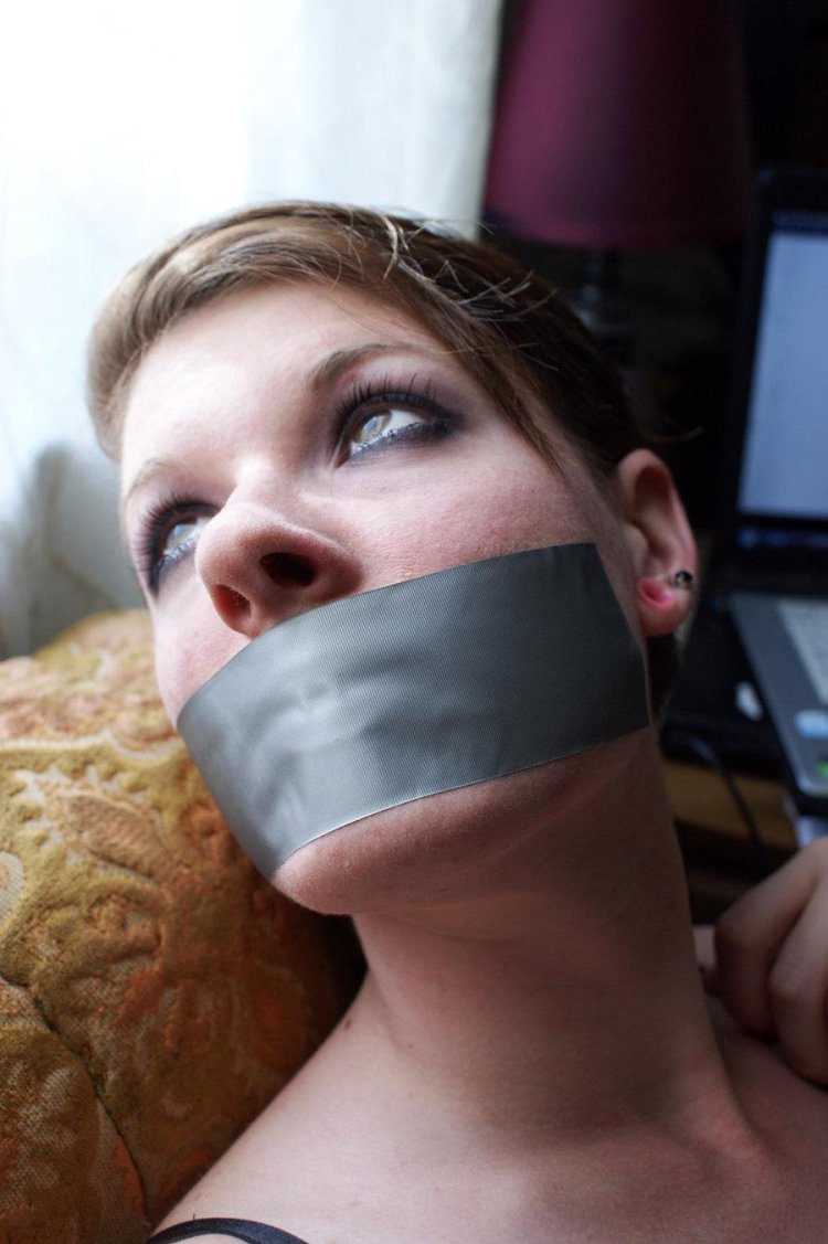 Pandora Tape gagged