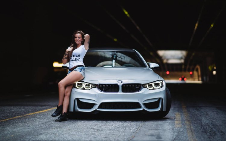 BMW f10 girl