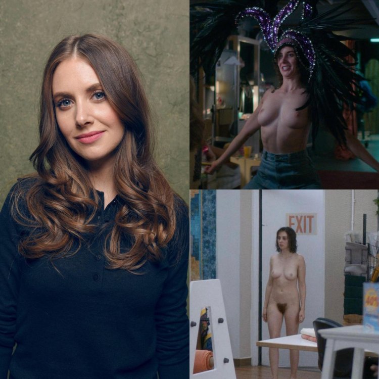 Alison Bree chest naked