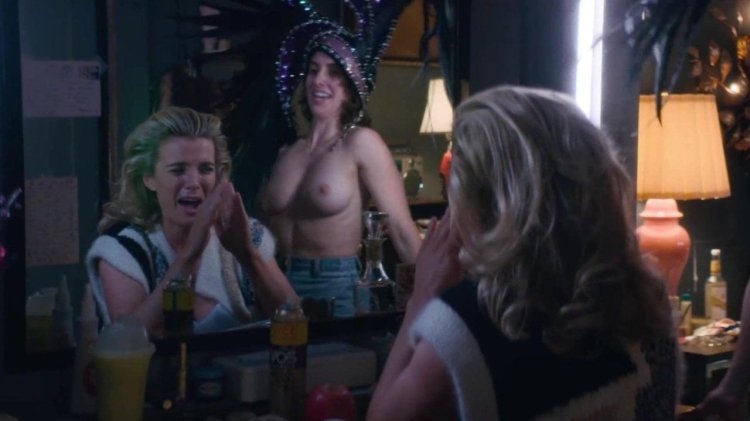 Betty Gilpin chest