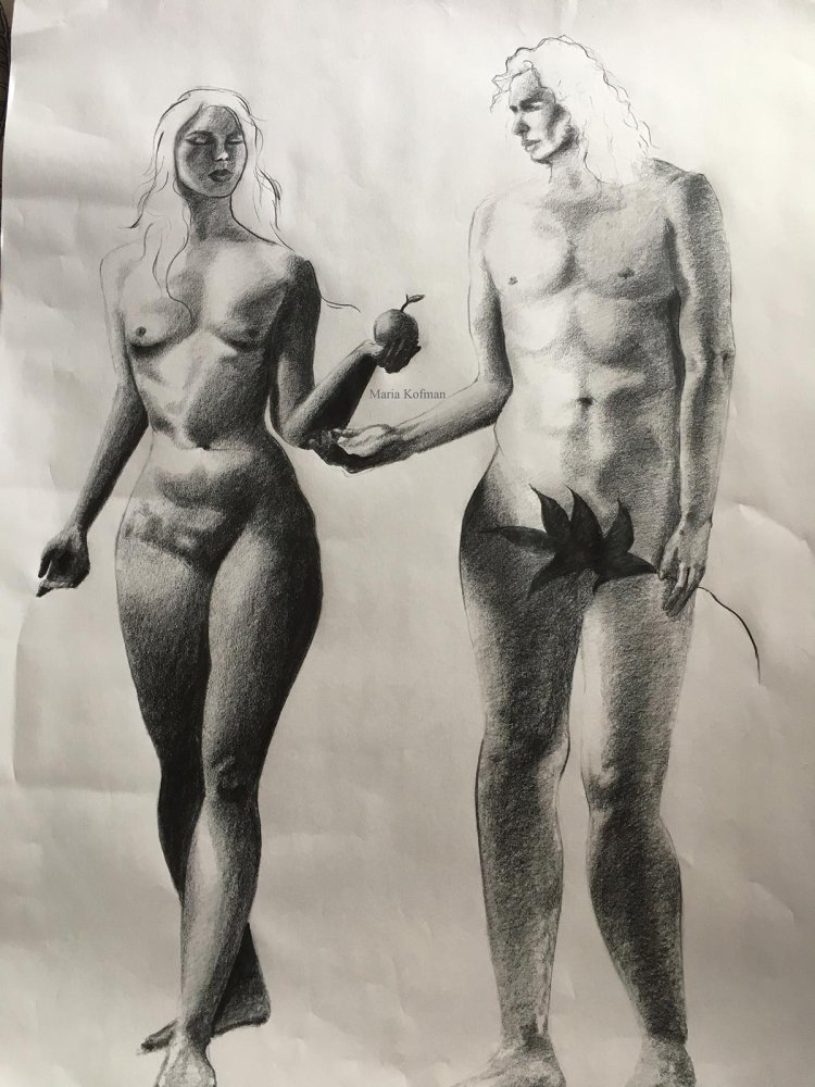 Adam and Eve Naked