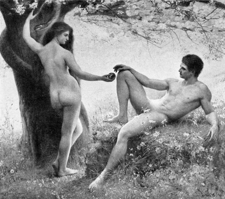 Adam and Eva Naked