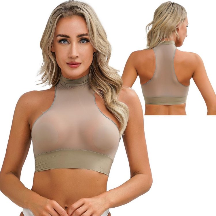 Transparent shortened top