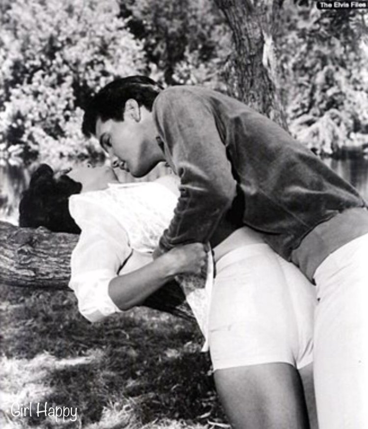 Vera Chekhova and Elvis Presley