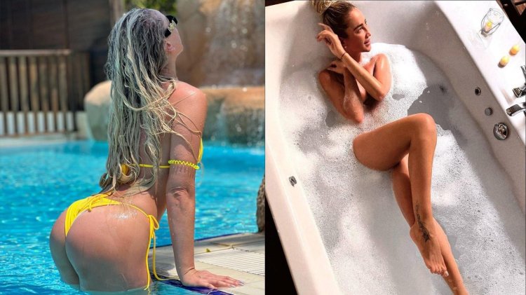 Olga Buzova in a swimsuit 2021