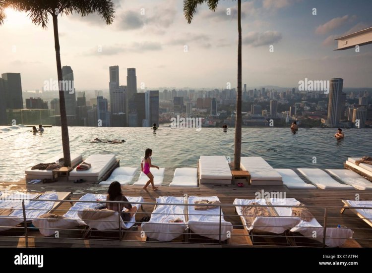 Marina Bay Sands Basin on the 57th floor