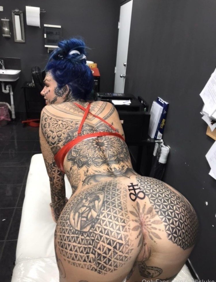 Tattooed Ember Luke Naked