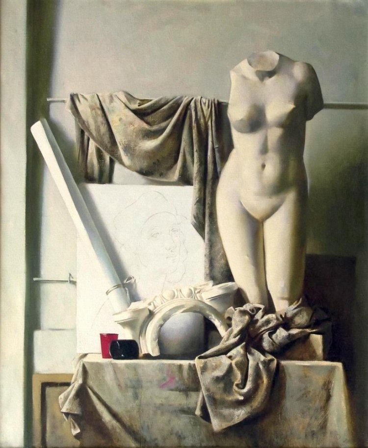 Erotic hyperrealism by Alexei Konstantinovich Golovin