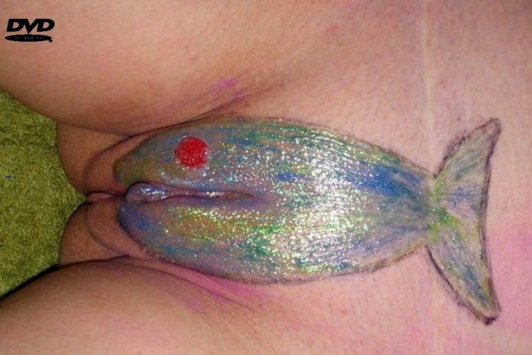 Female in the vagina fish